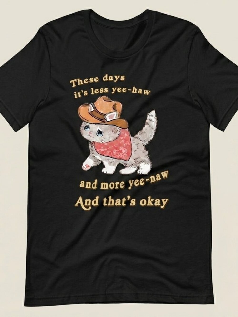 Yee Naw T-shirt, Funny Western Meme Graphic Tee